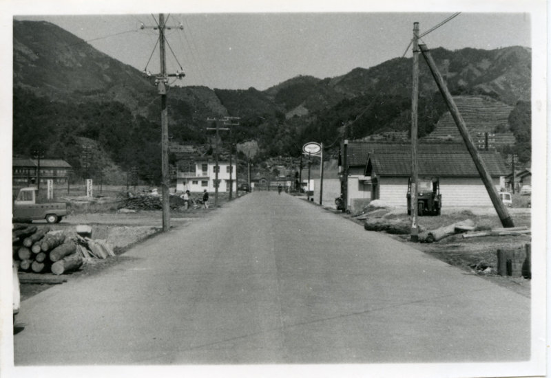 大間西崎の国道の写真