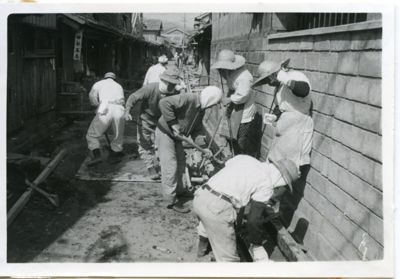 市道鍛治町線舗装工事の写真