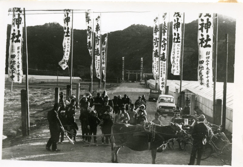 賀茂神社冬の例祭の写真