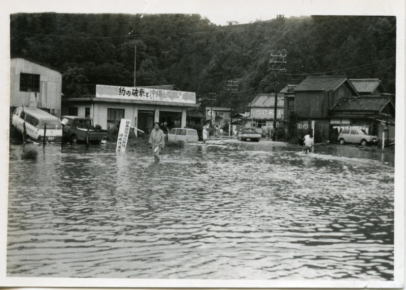 集中豪雨の写真
