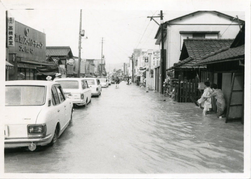 集中豪雨の写真