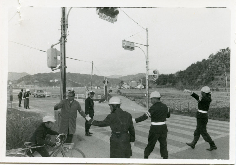 交通指導員実地講習の写真