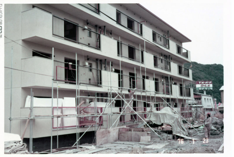 南永田団地建築工事の写真
