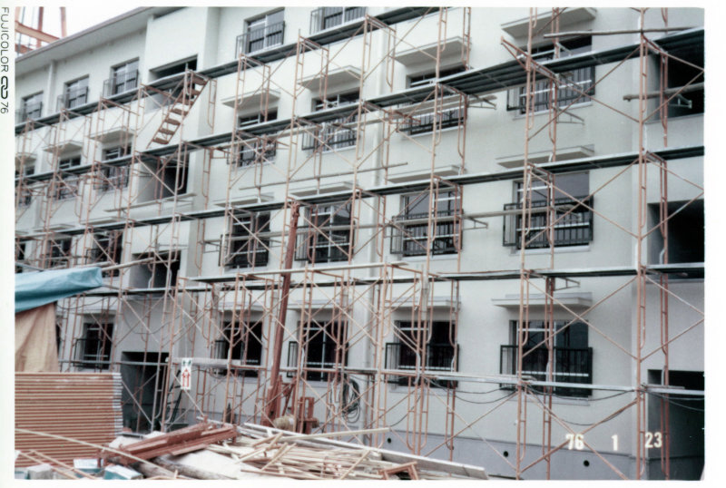 南永田団地建築工事の写真