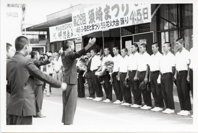 明徳義塾高等学校選抜出場壮行式の写真