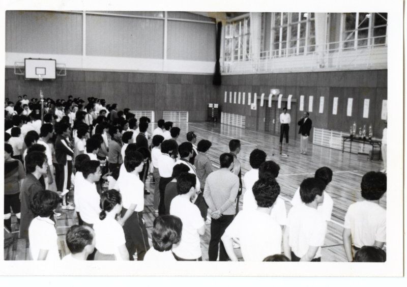 職場親善バレーボール大会の写真