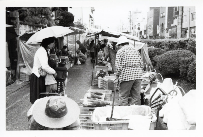日曜市の写真