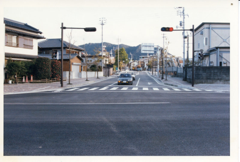 池ノ内川新設道路開通の写真