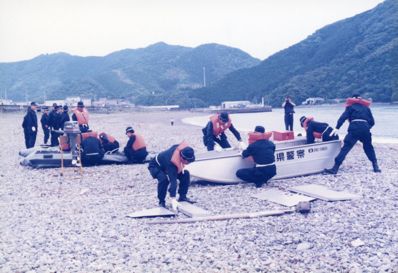 海難訓練の写真