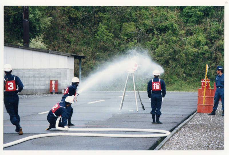 防災訓練の写真