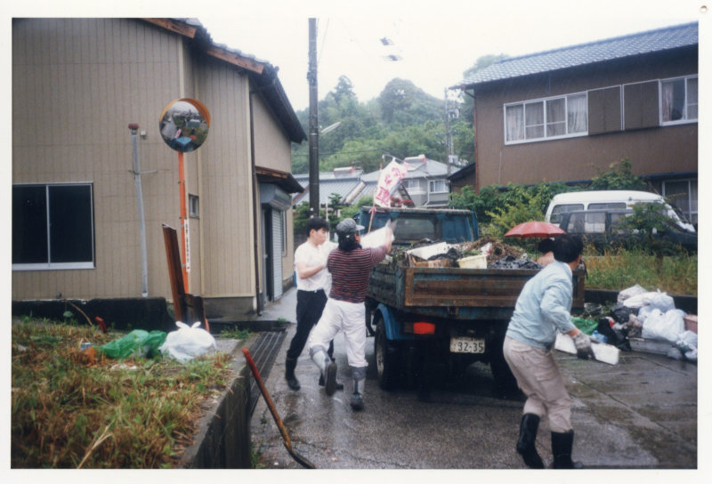 市内一斉清掃の写真