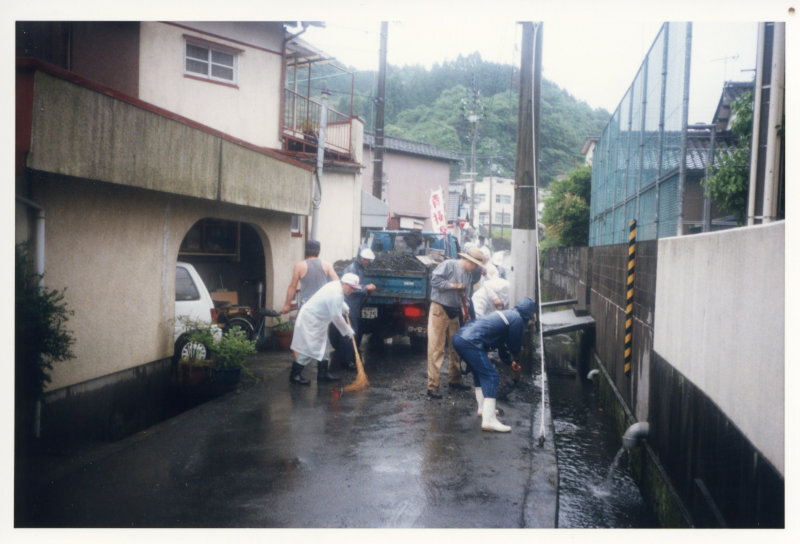 市内一斉清掃の写真