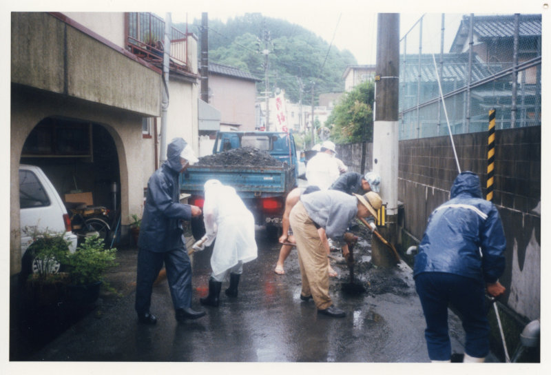 市内一斉清掃の写真
