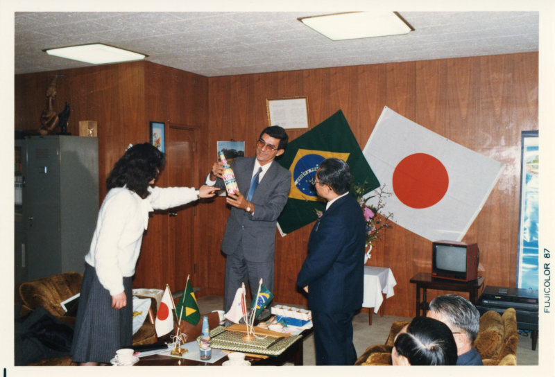 姉妹都市カスタニヤール市長来日の写真