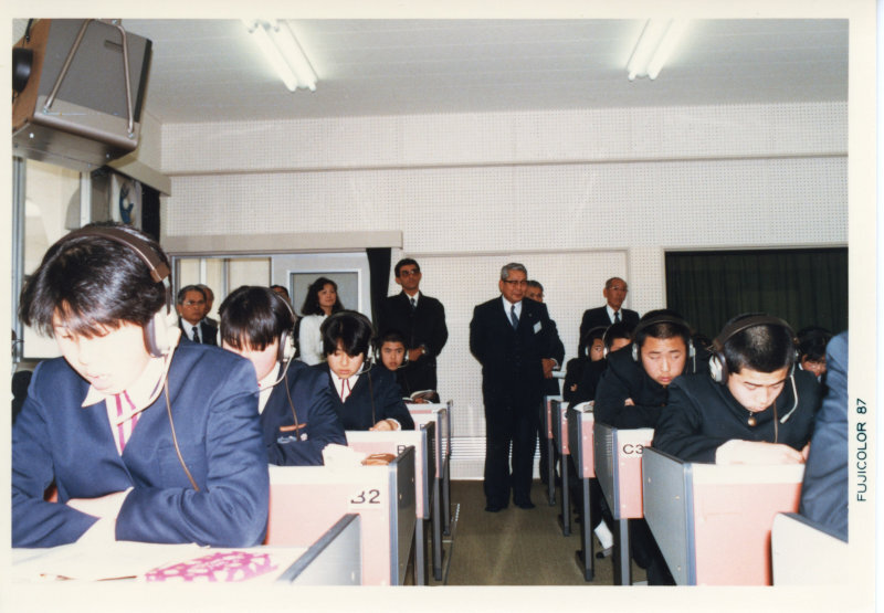 姉妹都市カスタニヤール市長来日の写真