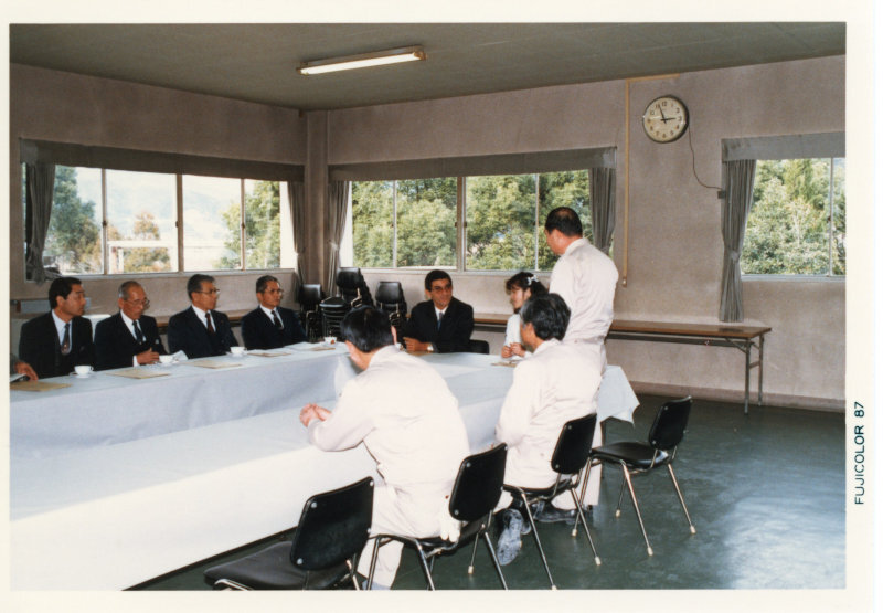 姉妹都市カスタニヤール市長来日の写真