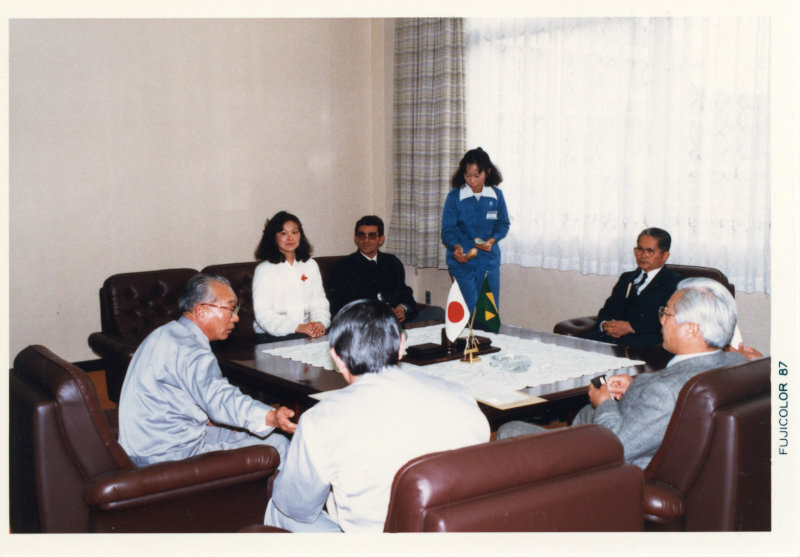 姉妹都市カスタニヤール市長来日の写真