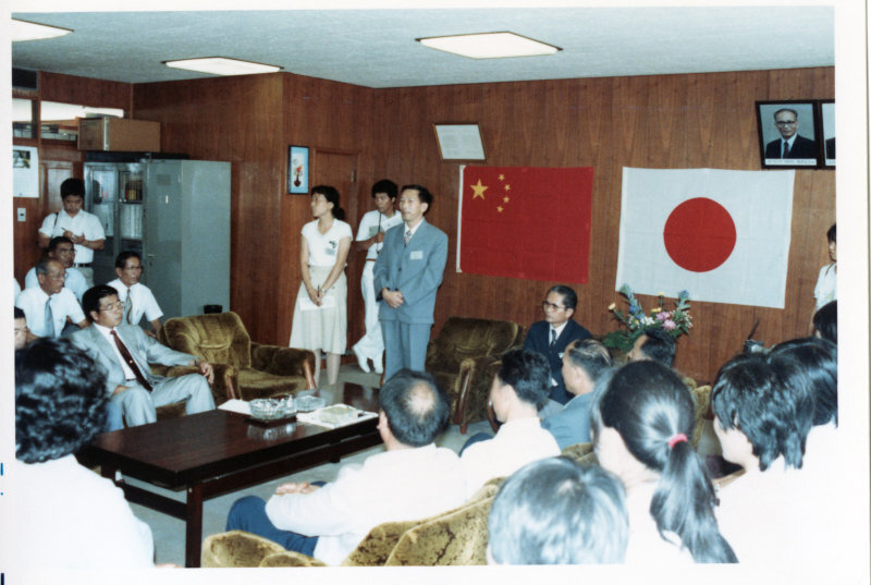 日中友好高校バレーボール交歓会の写真
