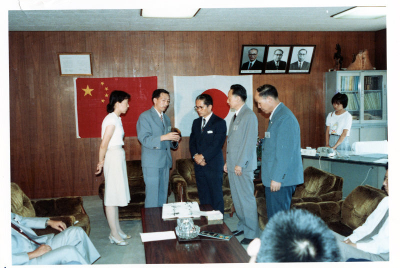 日中友好高校バレーボール交歓会の写真