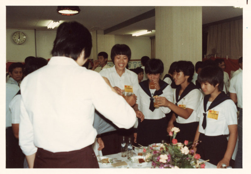 日中友好高校バレーボール交歓会の写真