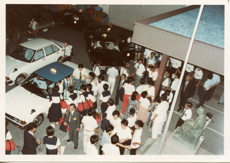 日中友好高校バレーボール交歓会の写真