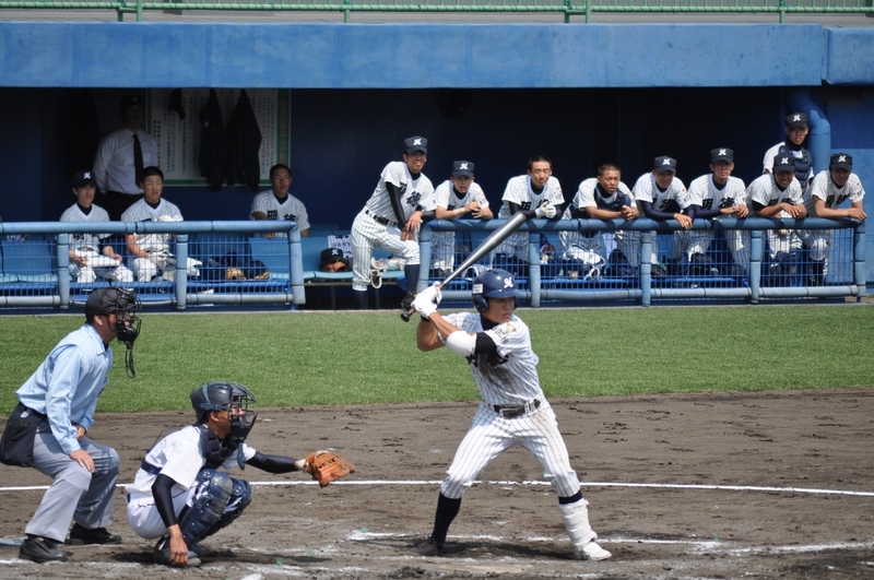 高校野球春季高知県大会決勝　明徳義塾対須崎高校の写真
