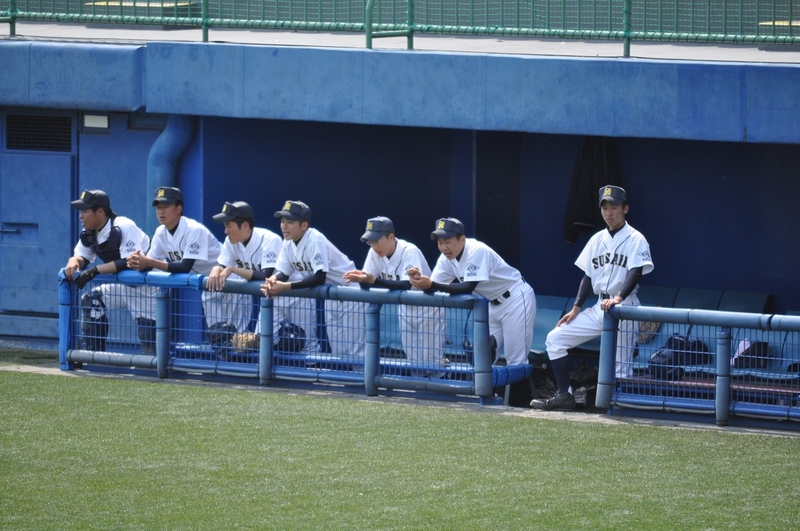 高校野球春季高知県大会決勝　明徳義塾対須崎高校の写真