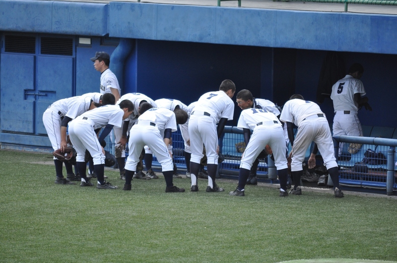 高校野球春季高知県大会決勝　明徳義塾対須崎高校の写真